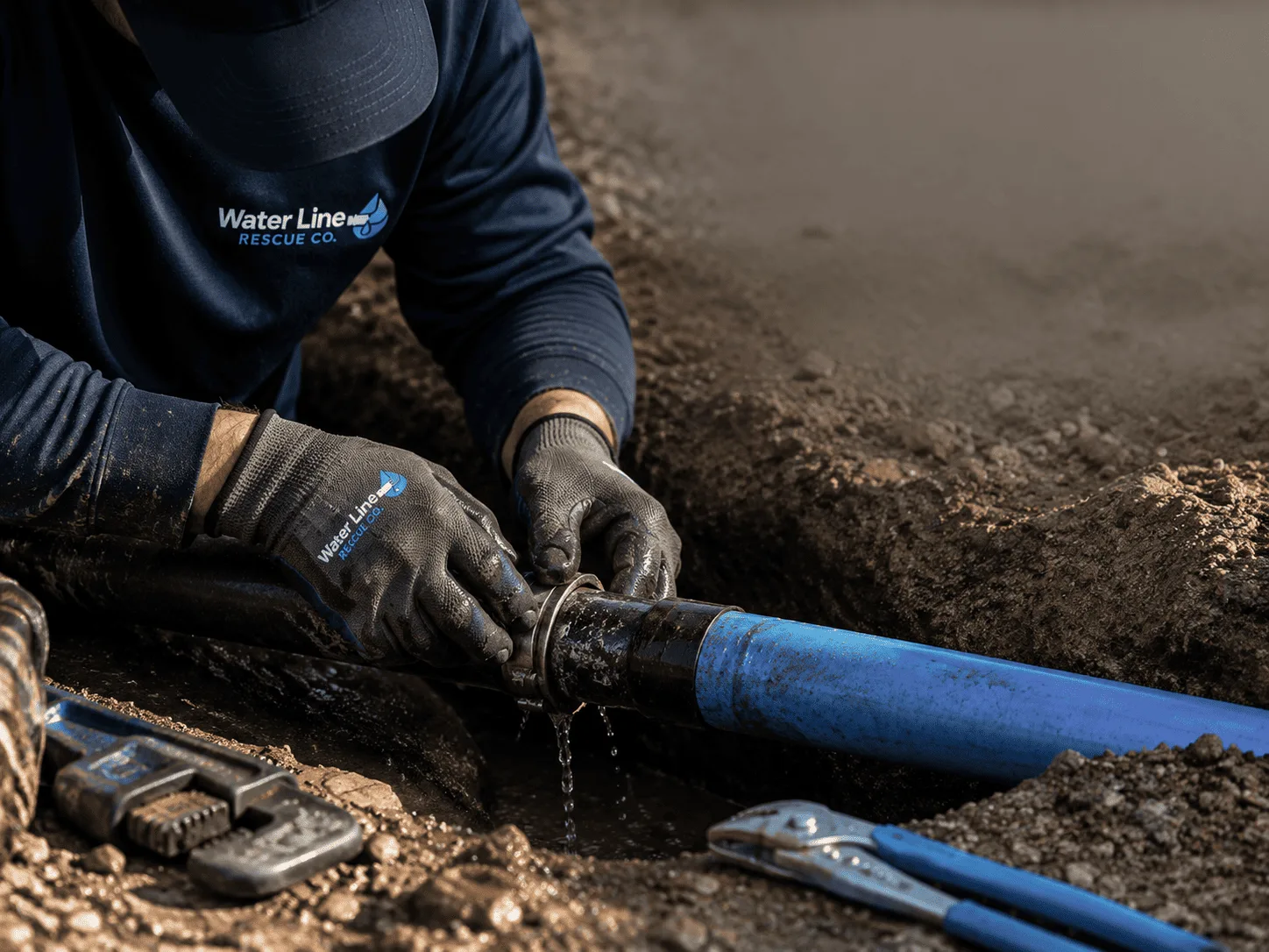 Why choose Water Line Repair in Rock, KS